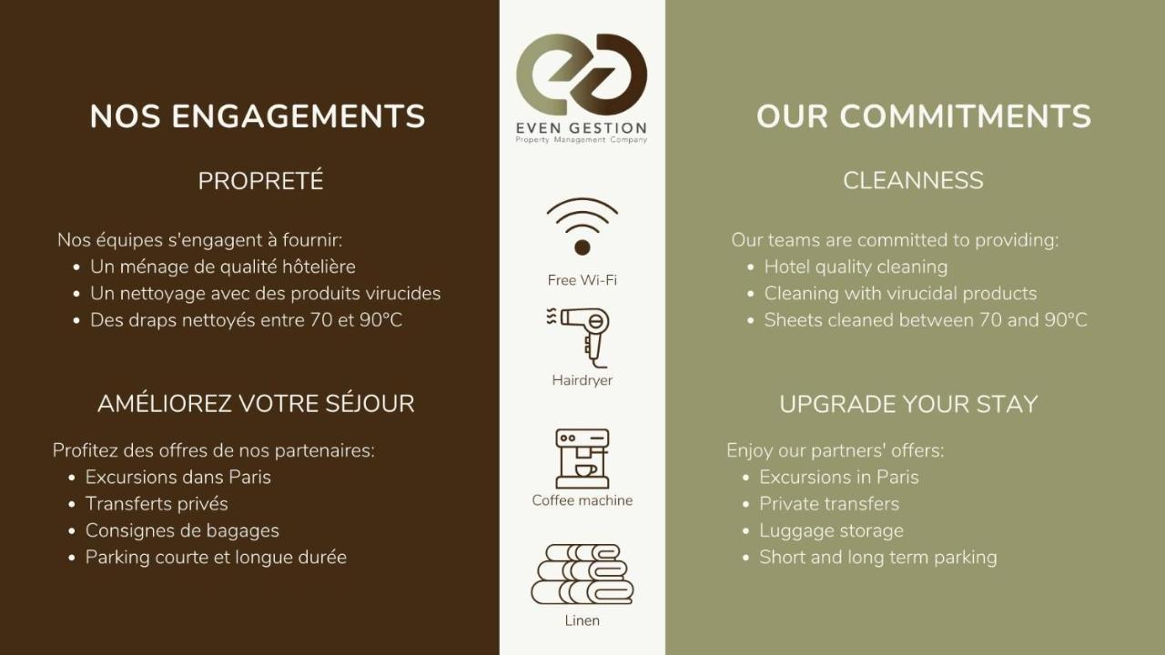 Luxury In Heart Of Paris!opera/eurostar 4pers Apartamento París